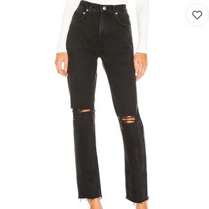 NWT Agolde Cherie High Rise Straight Jean